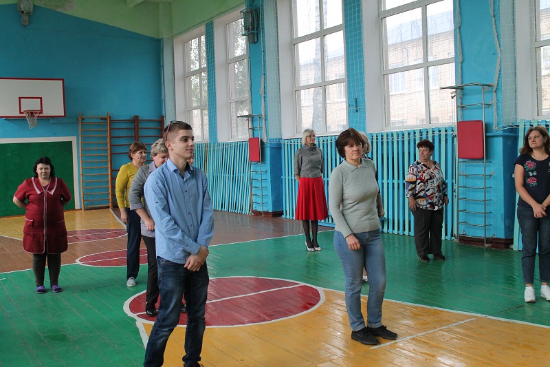 Зарядка для сотрудников колледжа Зарядка для сотрудников колледжа