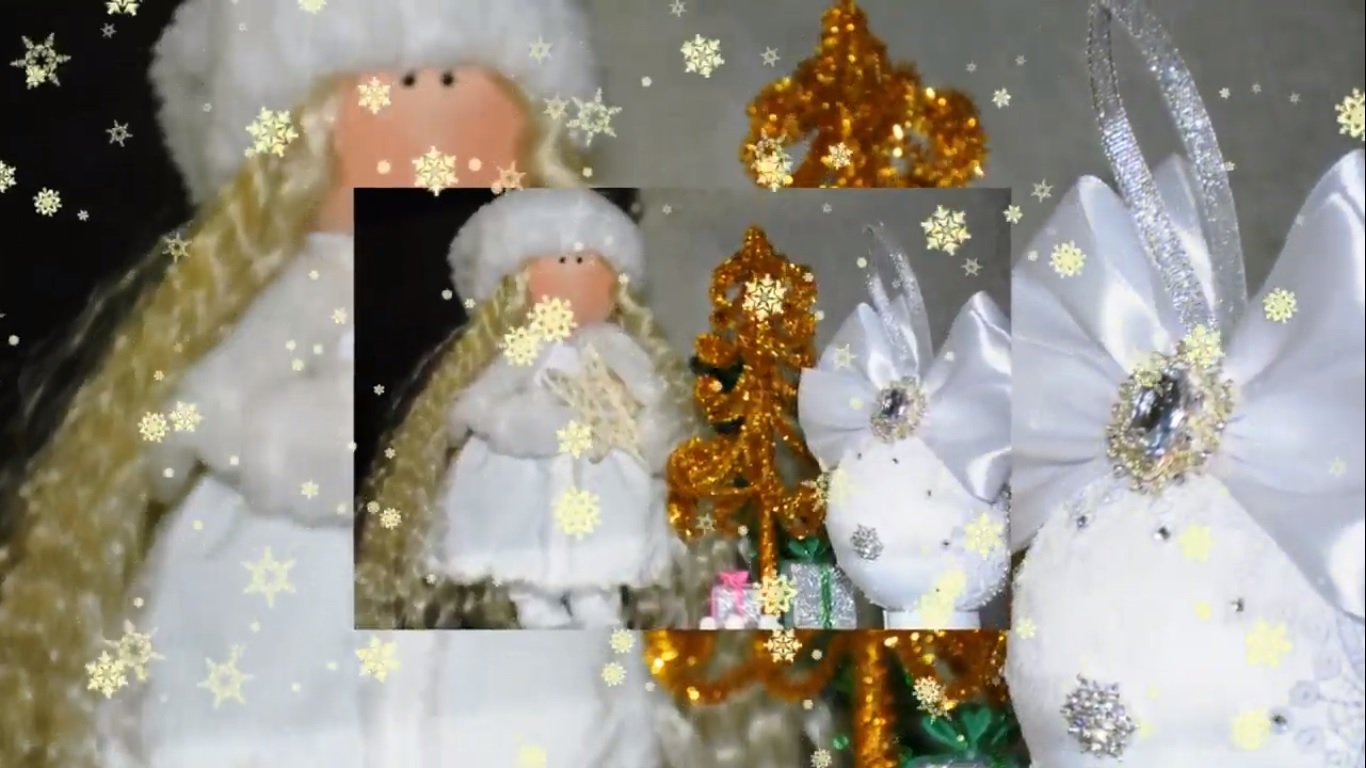 Открытие выставки народного творчества "Зимние мотивы"