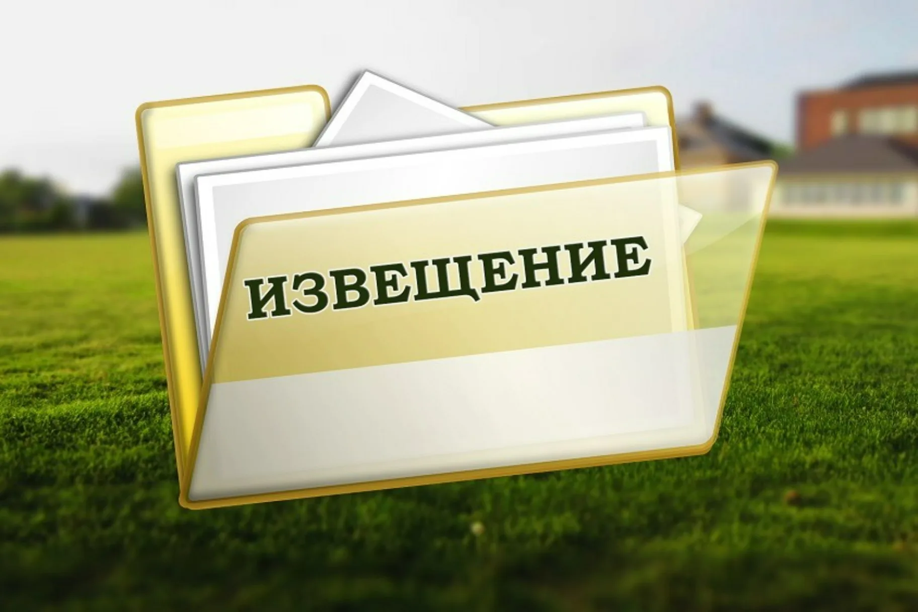 ИЗВЕЩЕНИЕ О ПРЕДОСТАВЛЕНИИ ЗЕМЕЛЬНОГО УЧАСТКА